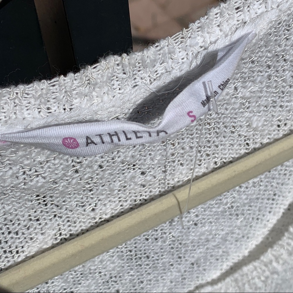 Athleta Weekend Pullover Sweater Split Vneck I Si… - image 4